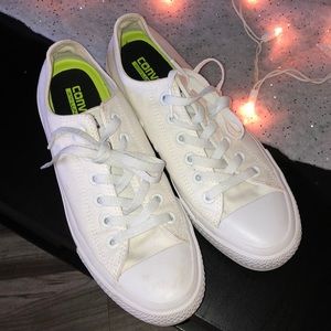 White Converse All Star.